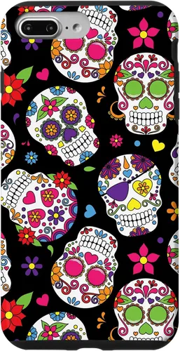 Vista 12 de Dead Sugar Skulls Case Sugar Skull Day of The Dead Case for iPhone 17