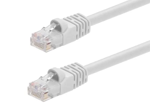 Vista 24 de Monoprice - Cable de red Ethernet Cat6 0.5 pies 24AWG 550MHz UTP de cobre desnudo, negro