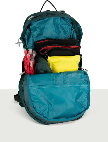 Vista 7 de Osprey Sylva 12L Mochila de ciclismo para mujer con depósito hidráulico, verde Baikal