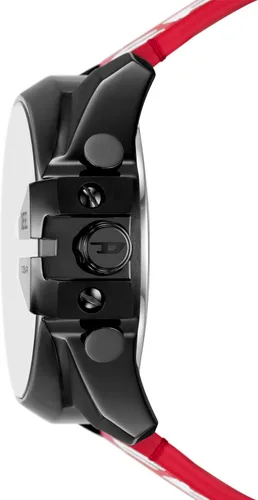 Vista 2 de Diesel Mega Chief Reloj analógico y digital de silicona - DZ4552
