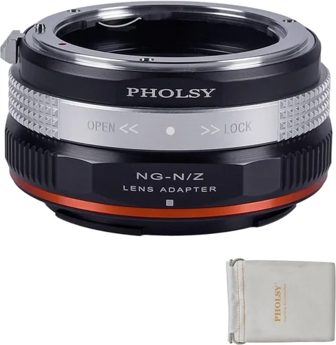 Vista 16 de PHOLSY Adaptador de montaje de lente compatible con lente Leica M39