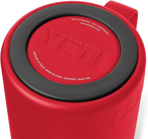 Vista 7 de YETI Rambler - Cafetera de prensa francesa de 34 onzas, color rojo rescate