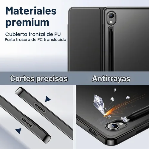 Vista 3 de JETech Funda para Samsung Galaxy Tab S9 11", color negro