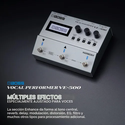 Vista 5 de Unidad multiefectos BOSS VE-500 Vocal Performer