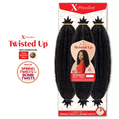 Vista 7 de ¡Ofertas de paquetes múltiples! Outre trenzado sintético – X Pression Twisted Up Spring Aro Twist 16