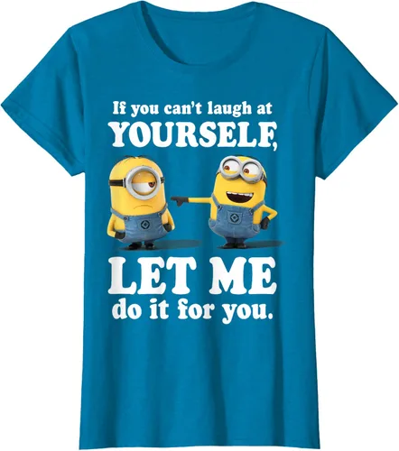 Vista 89 de Camiseta gráfica de Minions de Mi villano favorito: Ríete de ti mismo Negro