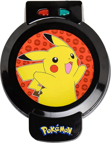 Vista 10 de Uncanny Brands Máquina de gofres Pokémon Bulbasaur - Haz gofres Bulbasaur - Electrodoméstico de cocina