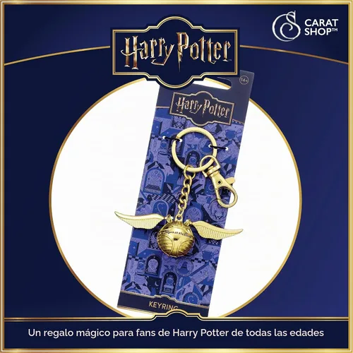 Vista 5 de Llavero 3D oficial de Harry Potter Golden Snitch