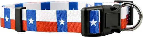 Vista 5 de Native Pup Collar de perro con bandera de Chicago (Chicago, S)