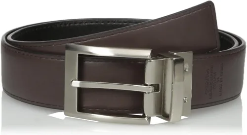 Vista 2 de Calvin Klein Cinturón reversible con hebilla de arnés para hombre de 1.378 in
