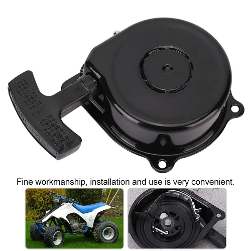 Vista 2 de Conjunto de arranque de tracción de rebobinado ATV para Quad Runner 1983-1987