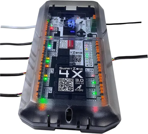Vista 8 de Juego de controlador de 4 zonas con sensor de temporizador SmartZone-4X Control, repuesto universal para Honeywell, paneles de zonación, truezone