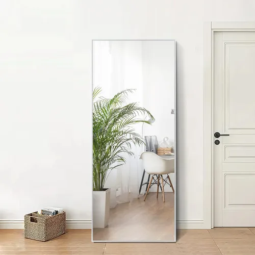 Vista 20 de NicBex Espejo de pared, espejo de aleación de aluminio de 36 x 24 pulgadas, espejo de pared para dormitorio, baño (horizontal/vertical), sala