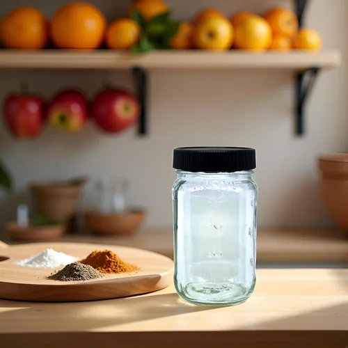 Vista 4 de JARMING COLLECTIONS Mason Jars - Tarros de vidrio de 16 onzas con tapas (sin BPA), tarros de pinta con tapas de plástico, 16 onzas, perfectos