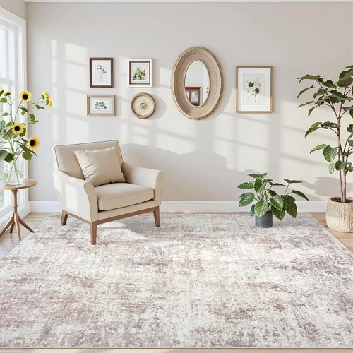 Vista 6 de Alfombras 5x7 para sala de estar: gran alfombra suave lavable, moderna, abstracta, antideslizante, sin desprendimiento, para interiores, delgada