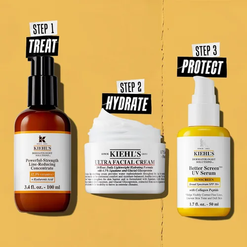Vista 6 de Kiehl's Suero de vitamina C con 12.5% de fuerza potente, concentrado reductor de línea para la cara, aumenta la luminosidad y la firmeza, suaviza