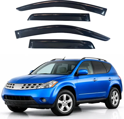 Vista 213 de Visera de ventana IG para Ford Focus Sedán y Hatchback 2012-2018, Protector de ventana lateral para lluvia y viento estilo Mugen, extra duradero