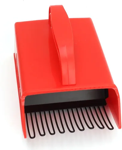 Vista 6 de Blueberry Picker Scoop Berry Rake Hand Garden Farm Tool with Metallic Comb Ergonomic Handle