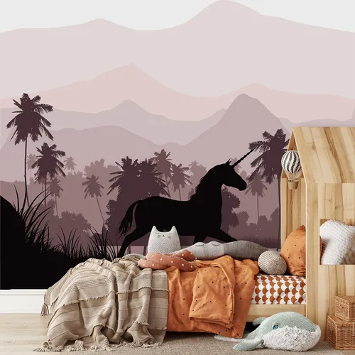 Vista 27 de Alwayspon Mural de pared de tela de arco iris, autoadhesivo, adhesivo de pared para decoración de habitación de niños, cuarto de bebé, acuarela