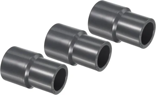 Vista 37 de PATIKIL UPVC Reductor de tubería de montaje de 1-1/2 "x 1" Socket Schedule 80, conector adaptador de acoplamiento recto, gris