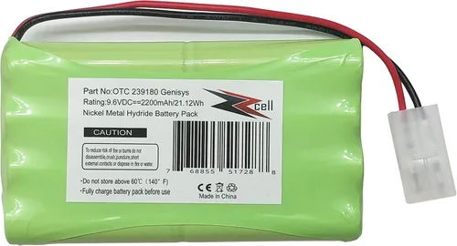 Vista 2 de ZZcell® Reemplazo de batería de alta capacidad para Matco Determinator 239180, 2200mAh