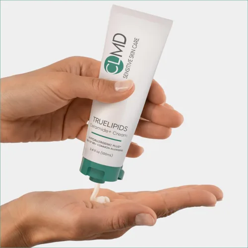 Vista 5 de CLMD TrueLipids Ceramide+ Cream - Soporte de barrera hidratante profunda para pieles sensibles - Hidrata y suaviza - Hipoalergénico, nutritivo