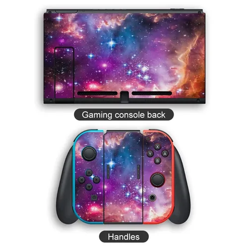 Vista 5 de Personalized Custom Skin Sticker for Nintendo Switch with Photos Pictures Customized Decal Stickers Protector Cover for Boys Girls
