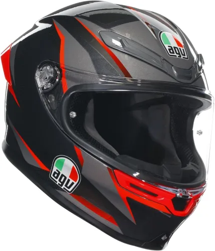 Vista 9 de AGV Casco de moto K6 S Full Face - Colores gráficos