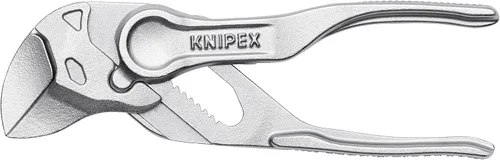 Vista 5 de KNIPEX Tools Cobra XS - Alicates para bomba de agua (87 00 100), 4 pulgadas y alicates llave XS