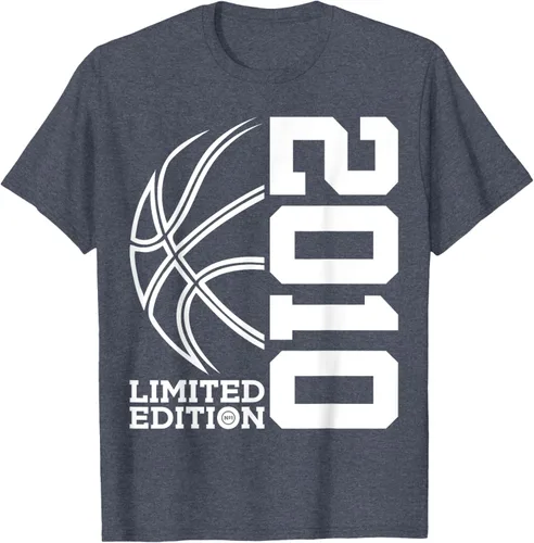 Vista 106 de Camiseta de baloncesto de 13 cumpleaños edición limitada 2010, Negro