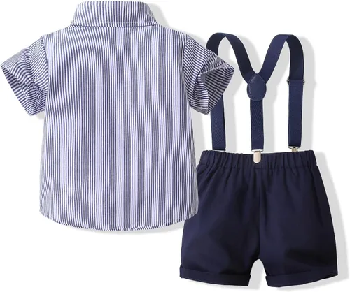 Vista 2 de Conjunto de ropa de 3 piezas para bebés y niños pequeños