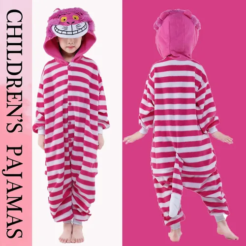 Vista 3 de SWEETXIN Pijama unisex para adultos y niños, para Halloween, Navidad, ropa de dormir, traje de cosplay para mujeres y hombres
