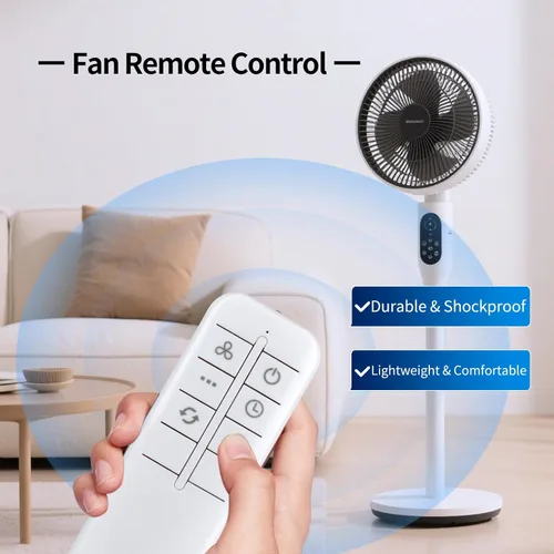 Vista 2 de Nuevo control remoto de repuesto para ventilador de soporte Honeywell Serie HSF1640 HSF1640B HSF1640W HSF1640BC