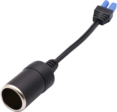 Vista 5 de Enchufe para encendedor de cigarrillos de 12V para arranque de emergencia del coche, cables adaptadores de enchufe EC5 a puerto hembra