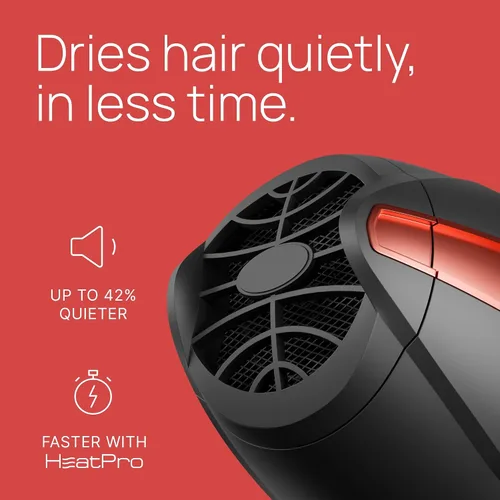 Vista 3 de TREZORO Secador de pelo profesional – Secador de pelo iónico de 2000 W con difusor para uso personal y salón de belleza – Secado potente, rápido