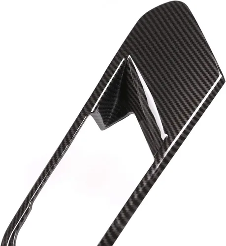 Vista 6 de Cubierta de marco de plástico ABS para puerta interior de automóvil, accesorios de 4 piezas para BMW X5 G05 2019