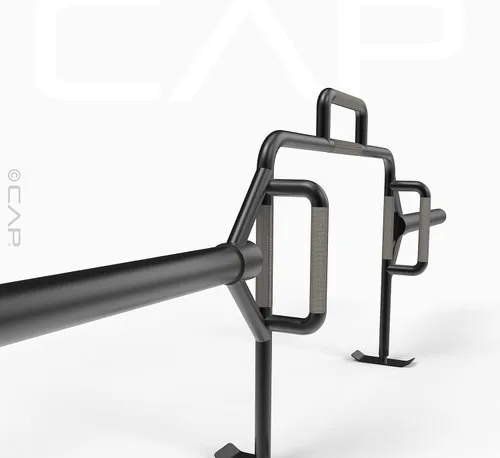 Vista 3 de Cap Olympic Open Trap Bar Hex, encogimiento, peso muerto