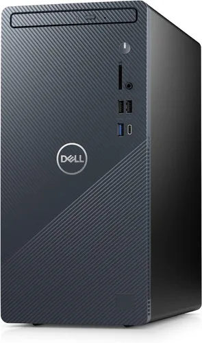 Vista 2 de Dell Inspiron 3910 - Torre de computadora de sobremesa, Intel Core i5-12400 de 12ª generación, RAM DDR4 de 16 GB, SSD de 256 GB + disco duro de 1