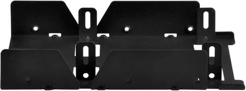 Vista 3 de SilverStone Technology Convertidor de bahía HDD/SSD de disco duro interno de 3.5 pulgadas a 3 x 2.5 pulgadas, negro SDP08B-E