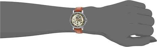 Vista 3 de Fossil Original BoyfriendReloj automático piel Marrón claro