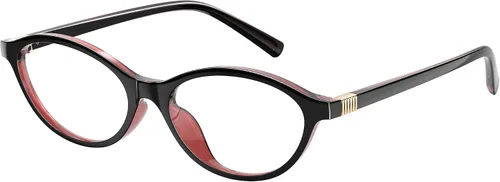 Vista 12 de Gafas de luz azul para mujer - Gafas de bloqueo de luz azul con marco ovalado pequeño de moda para juegos/computadora