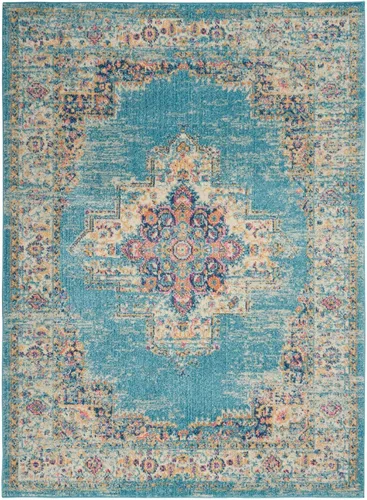 Vista 59 de Nourison Passion Alfombra marfil/negro, de 2 pies 2 pulgadas x 10 pies, fácil de limpiar, no desprende pelo, para habitación, sala, comedor, cocina