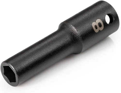 Vista 60 de TEKTON Zócalo de impacto de 6 puntos de 1 pulgada de profundidad de 3/8 pulgadas x 1 pulgada SID13025