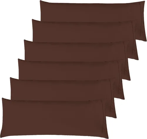 Vista 9 de Elegant Comfort Fundas de almohada sólidas de microfibra de alta calidad hotelera, tejido suave, resistente a las arrugas y a las manchas, fácil