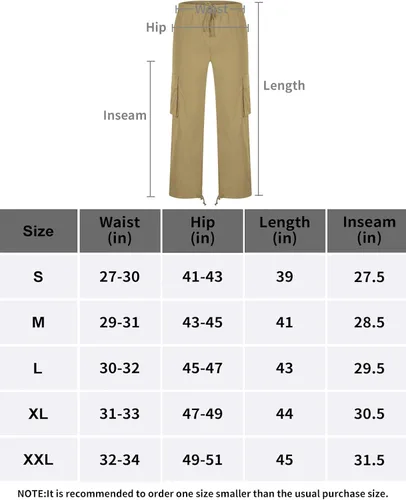 Vista 6 de LYRXXX Pantalones cargo casuales para hombre, pantalones de senderismo, pantalones de entrenamiento para hombre