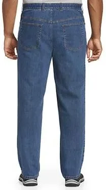Vista 2 de Harbor Bay by DXL - Jeans elásticos de confort continuo grandes y altos