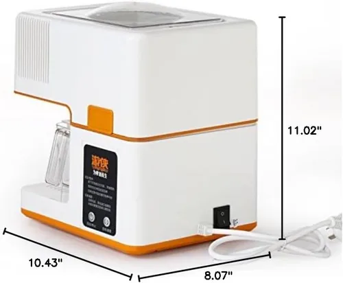 Vista 2 de CGOLDENWALL Máquina de prensado de aceite de semilla completamente automática Uso en el hogar Olil molino Máquina prensadora de aceite de cacahuete