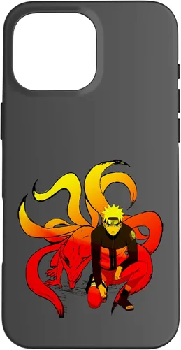 Vista 19 de Naruto Shippuden - Carcasa para iPhone 17 para Naruto y 9 colas