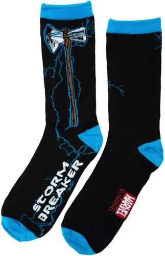 Vista 2 de Calcetines Thor Storm Breaker Crew, Negro