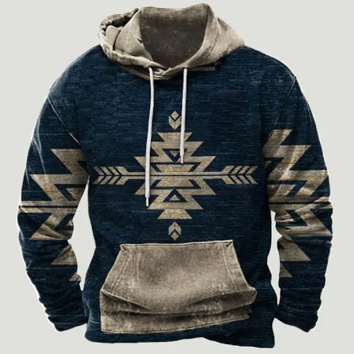 Vista 2 de EELHOE Mens Hoodie Sweaters Novelty Lightweight Long Sleeve Jersey with Hood Fashion Stretch Regular Fit Pullover